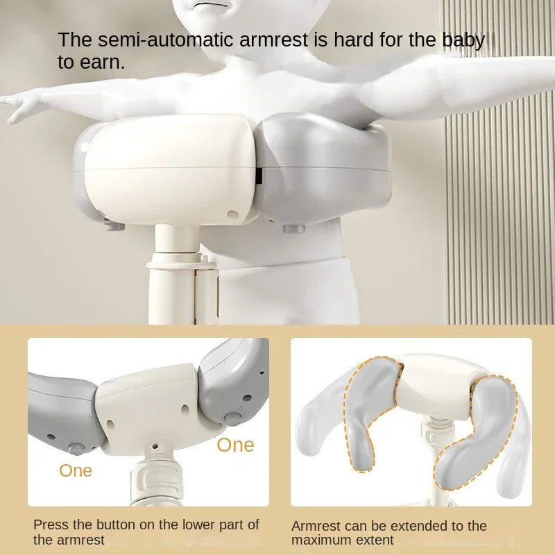 Effortless Baby Bathing: The Ultimate Foldable Anti-Slip Rack with Drainage