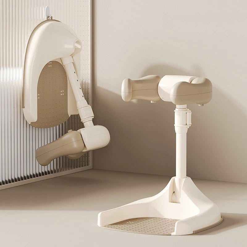 Effortless Baby Bathing: The Ultimate Foldable Anti-Slip Rack with Drainage